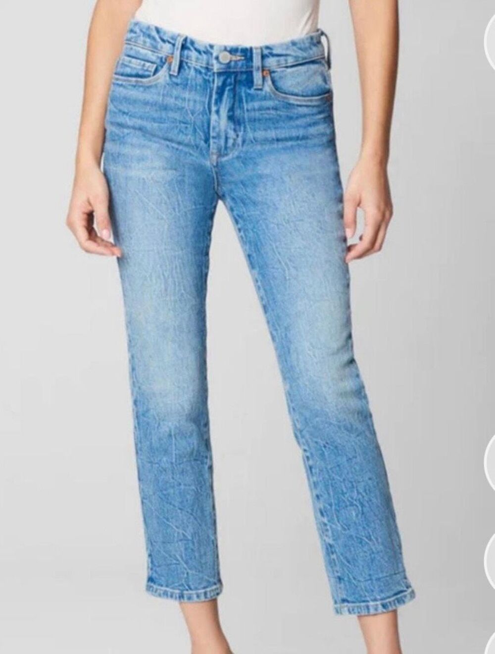 Blank NYC Madison crop straight leg jeans size 27
